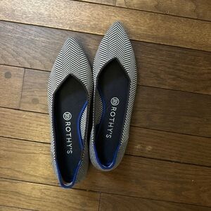 Rothy's Herringbone Patterned Points